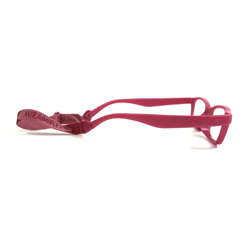 Miraflex Kids Eyeglasses Frame MAYA 42 Col. KP Pink Rubberized 42-15-125